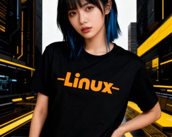 Linux-T-shirt voor programmeurs, codeershirt, ontwikkelaarscadeau