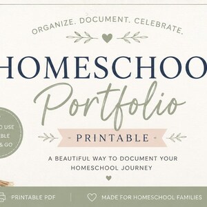 Homeschool Portfolio Log