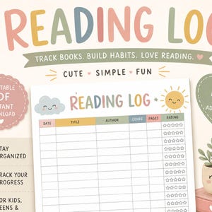 Homeschool Reading Log