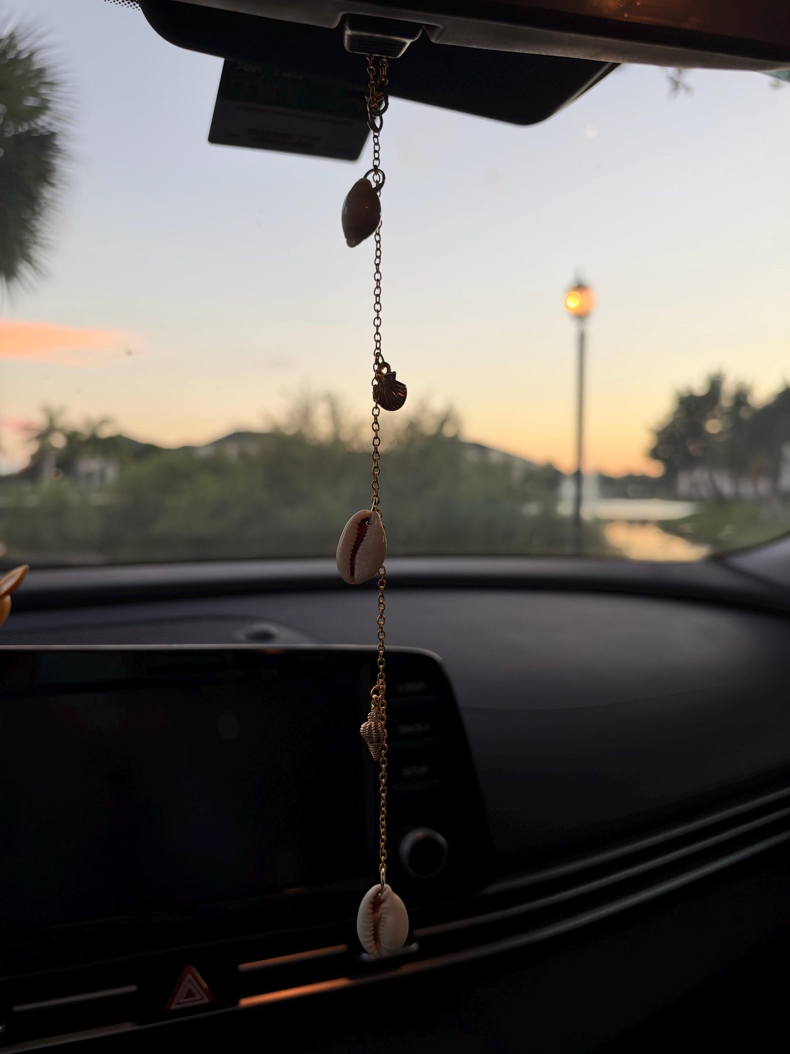 Gold Cowrie Shell Car Accessory - Etsy