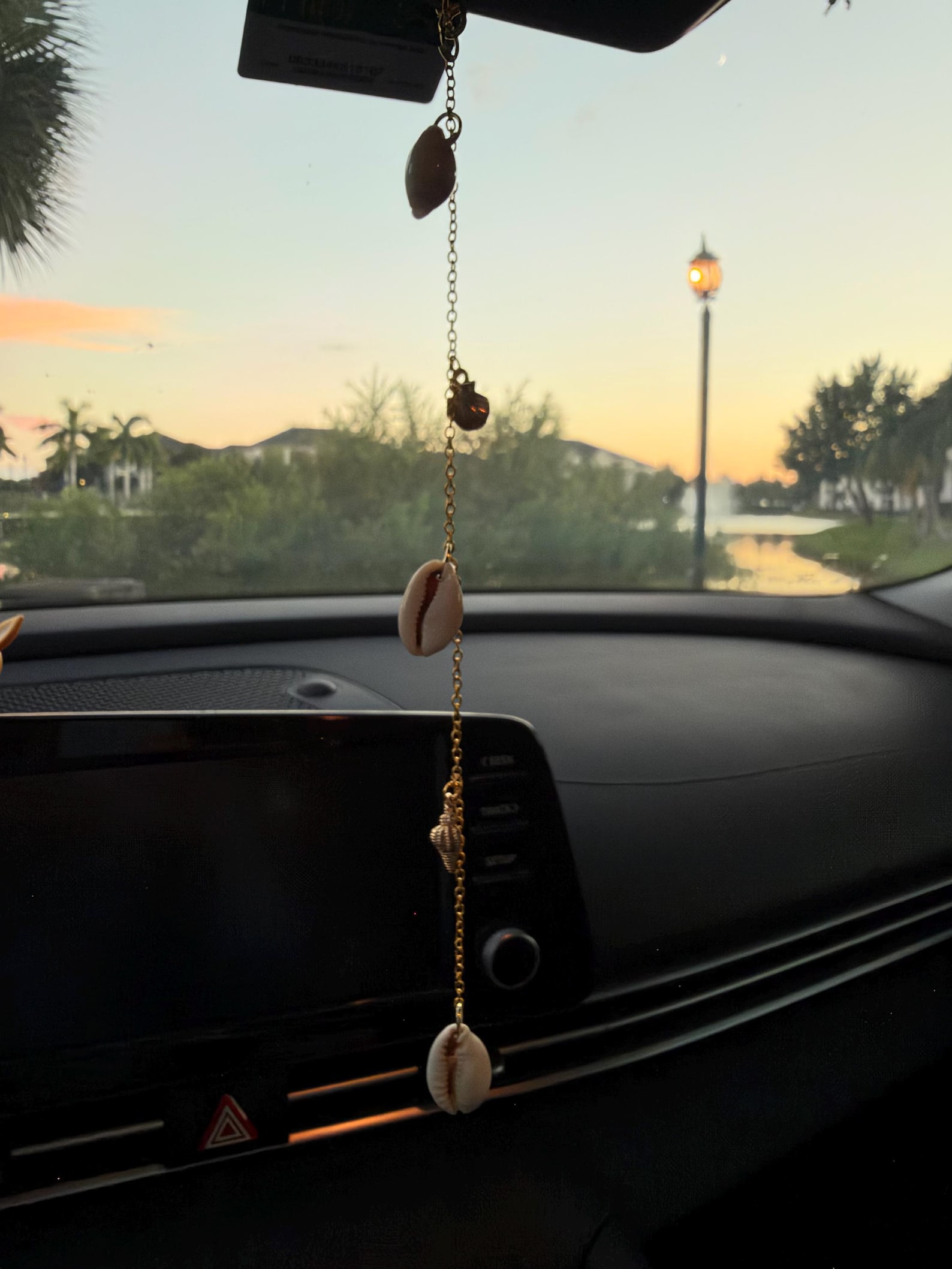 Gold Cowrie Shell Car Accessory - Etsy