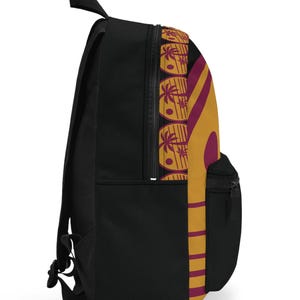 Vibrant Tropical Backpack: Bohemian Style Travel Daypack