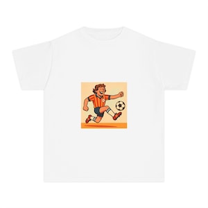 Camiseta de fútbol juvenil, camiseta de fútbol para niños, ropa deportiva para aficionados, atuendo para el día del partido, camiseta de equipo atlético, regalo para amantes de los deportes