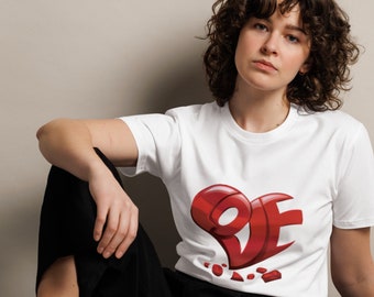 Love Unisex premium t-shirt Women Men Shirt for Luv Christian Heart