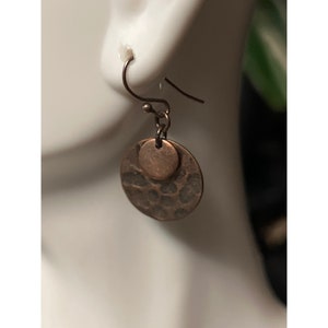 Bohemian Bronze Statement Earrings