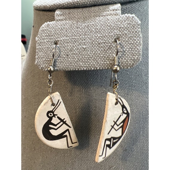 CLBZ Artisan Ceramic Earrings - image 1