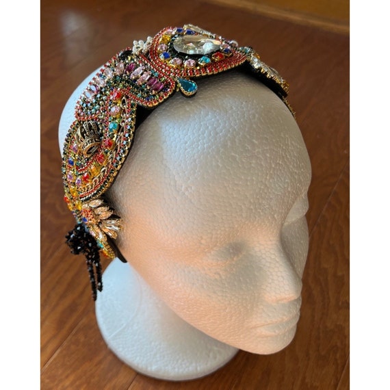 New Handmade Bohemian Crystal Headband - image 2