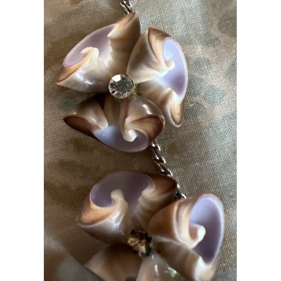 Shell & Crystal Necklace - image 10