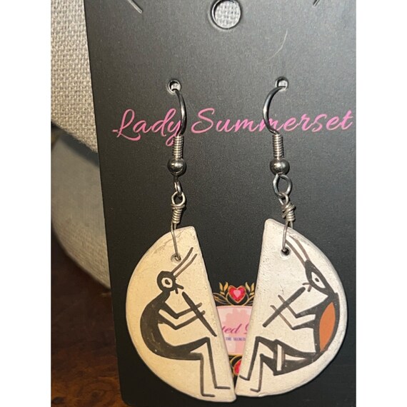 CLBZ Artisan Ceramic Earrings - image 7