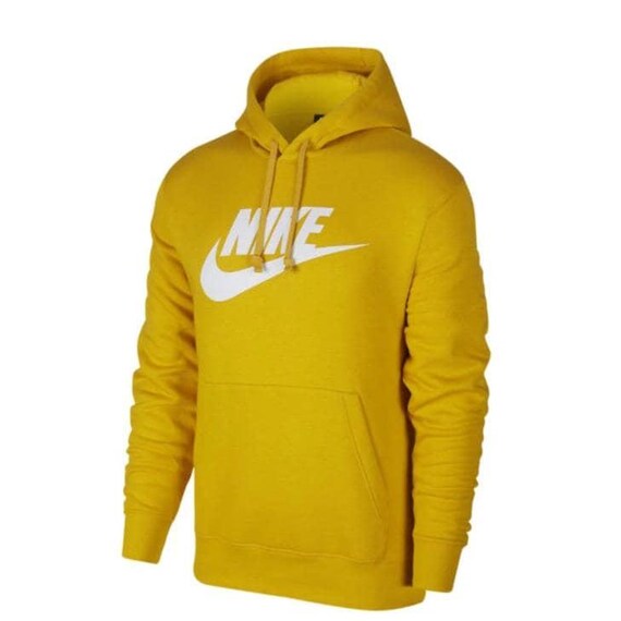 Nike Pullover Gold Hoodie — Large
