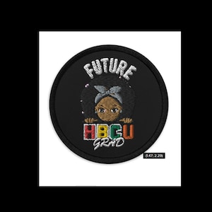 HBCU Girl Patch ricamate