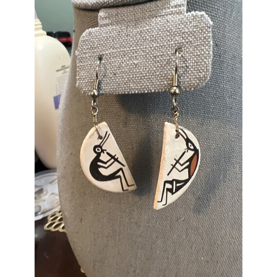CLBZ Artisan Ceramic Earrings - image 3