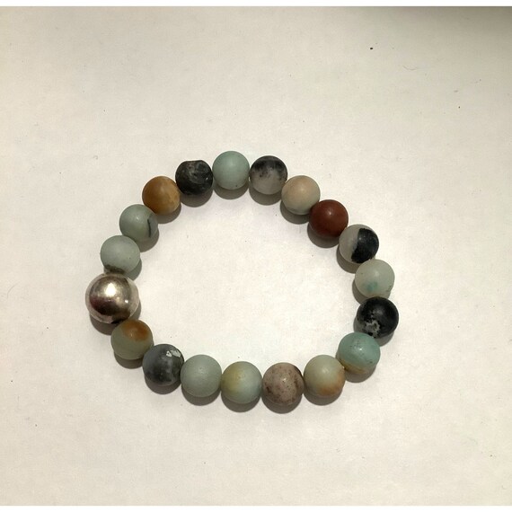 Agate Stretch Bracelets -- 7.75" - image 2