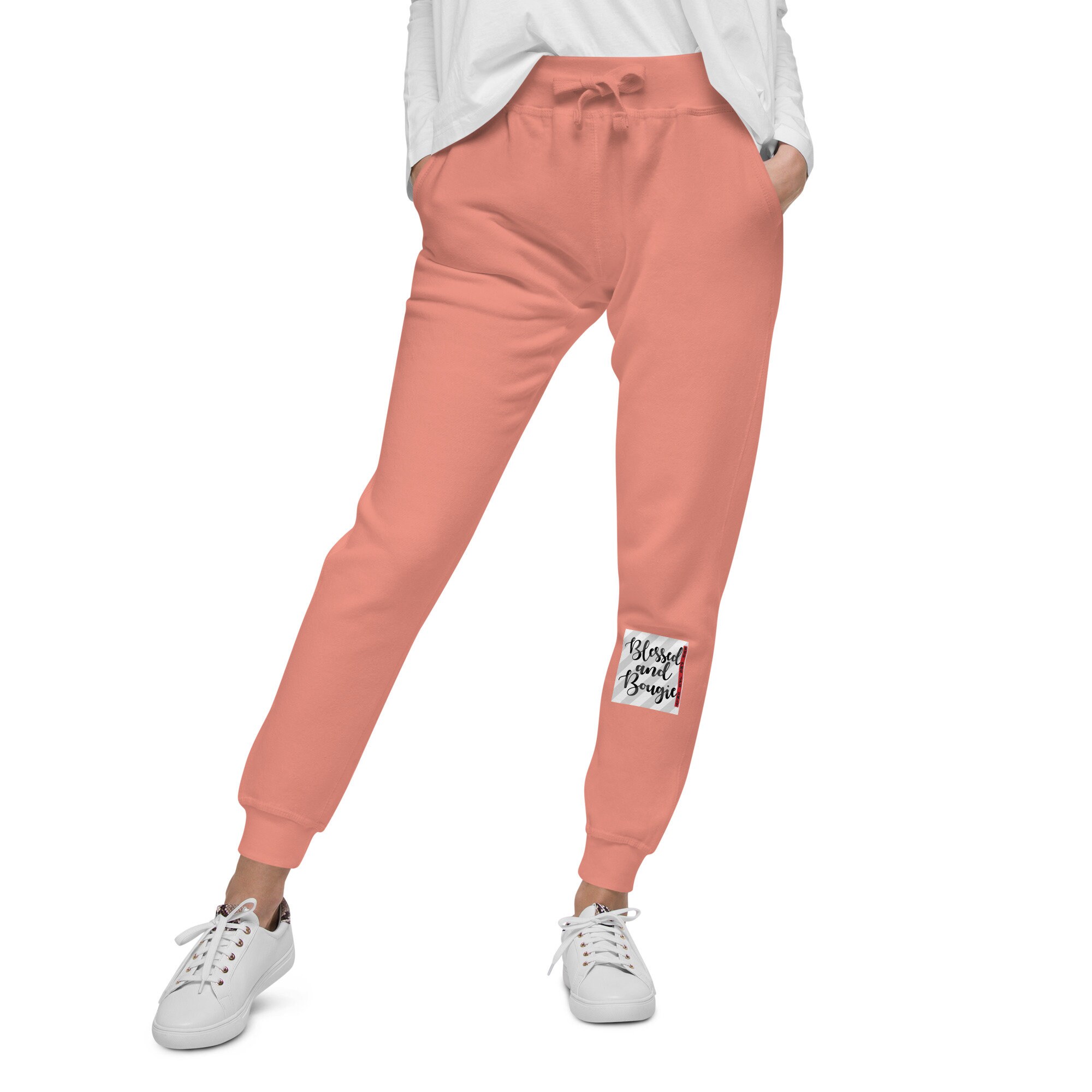 Blessed & Bougie Unisex Fleece Sweatpants - Etsy Blessed & Bougie Unisex Fleece Sweatpants - Etsy