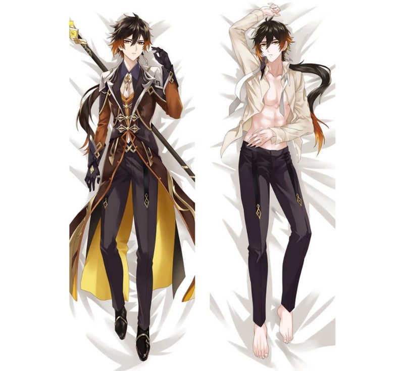 Genshin Impact Zhongli Dakimakura Hugging Body Pillow | Etsy Singapore