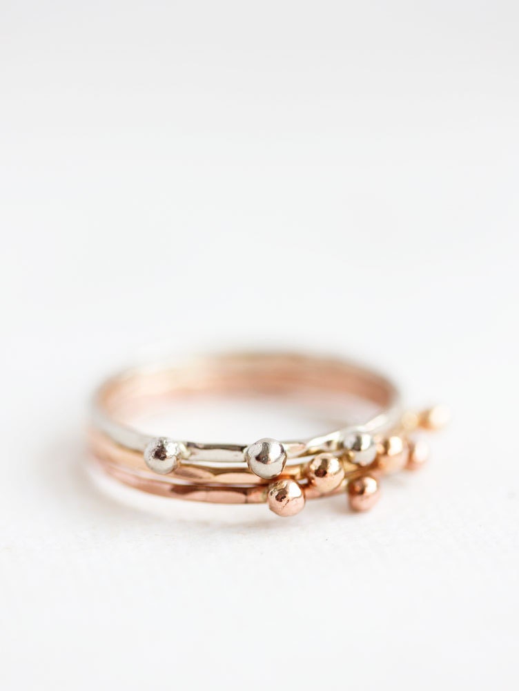 Inca Gold Stacking Ring main image 0