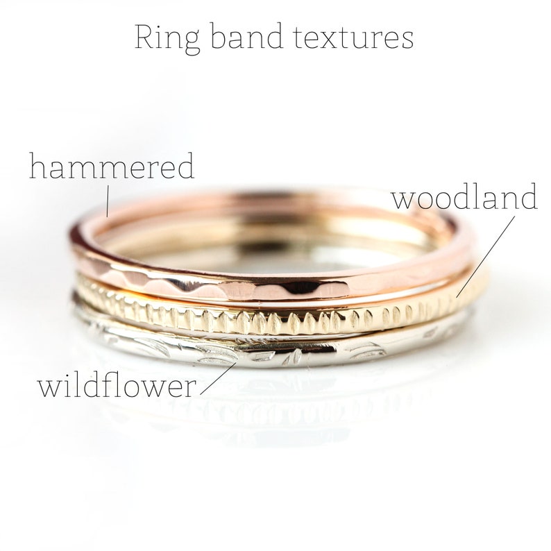 Teal sapphire ring, bicolor sapphire engagement, 14k rose gold, parti sapphire, mermaid, modern bride, September birthstone Delphine image 9