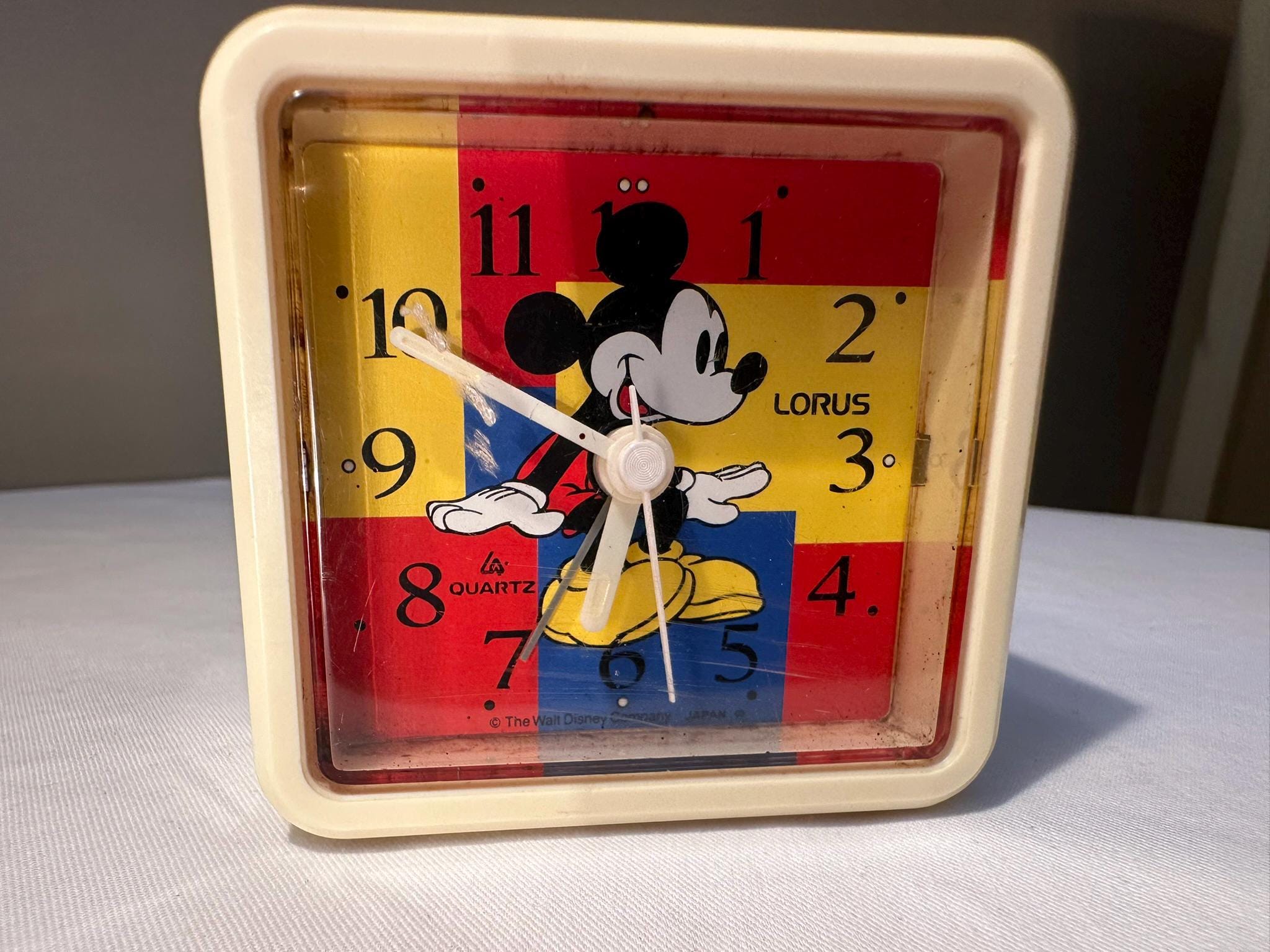 Vintage Mickey Clock - Etsy