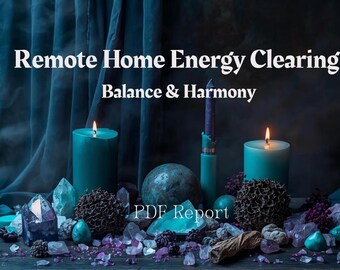 Pulizia energetica domestica a distanza / Equilibrio e armonia (PDF)