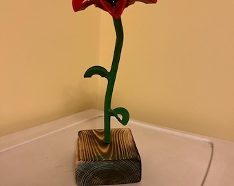 Crazy Red Flower