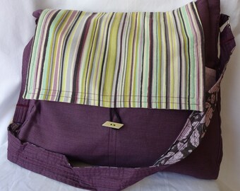 Messenger tote bag
