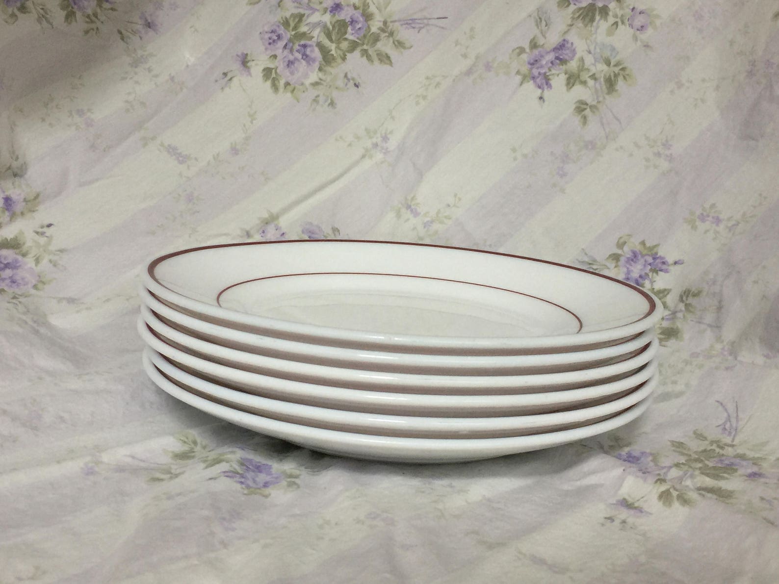 small-french-restaurant-plates-set-of-6-etsy