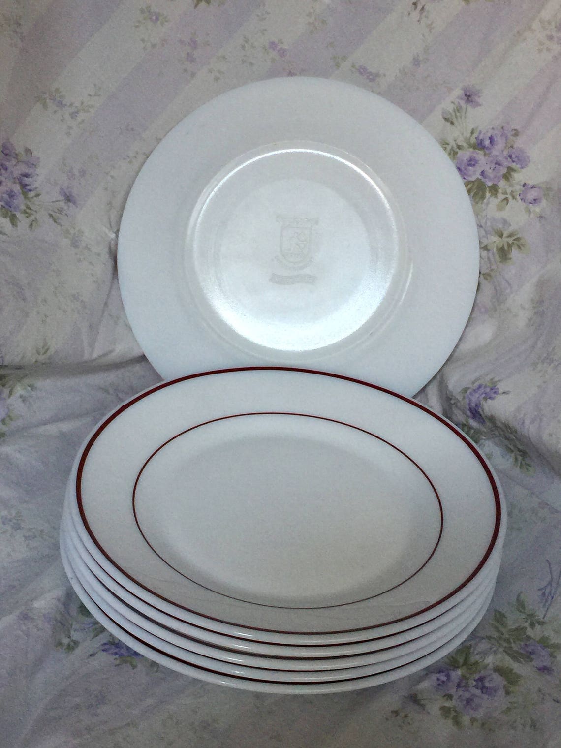 small-french-restaurant-plates-set-of-6-etsy