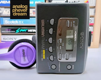 ビンテージ ソニー ウォークマン WM-34 カセットプレーヤー - 希少な
