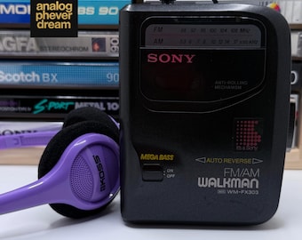 Pristine 1988 Sony WM-3000 “my First Sony” Cassette Walkman; Fully