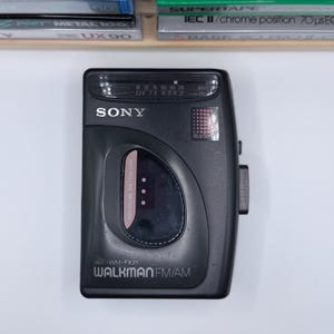 Fantastic 1993 Sony WM-FX21 Cassette Walkman; Fully Restored: Free Cassette + Headphones image 2