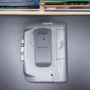 Nyrenoverad Sony WM-FX323 kassettspelare från 1996; Helt restaurerad: Gratis kassett + hörlurar bild 8