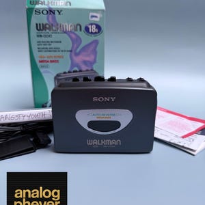 ビンテージ ソニー ウォークマン カセットプレーヤー - SONY WM