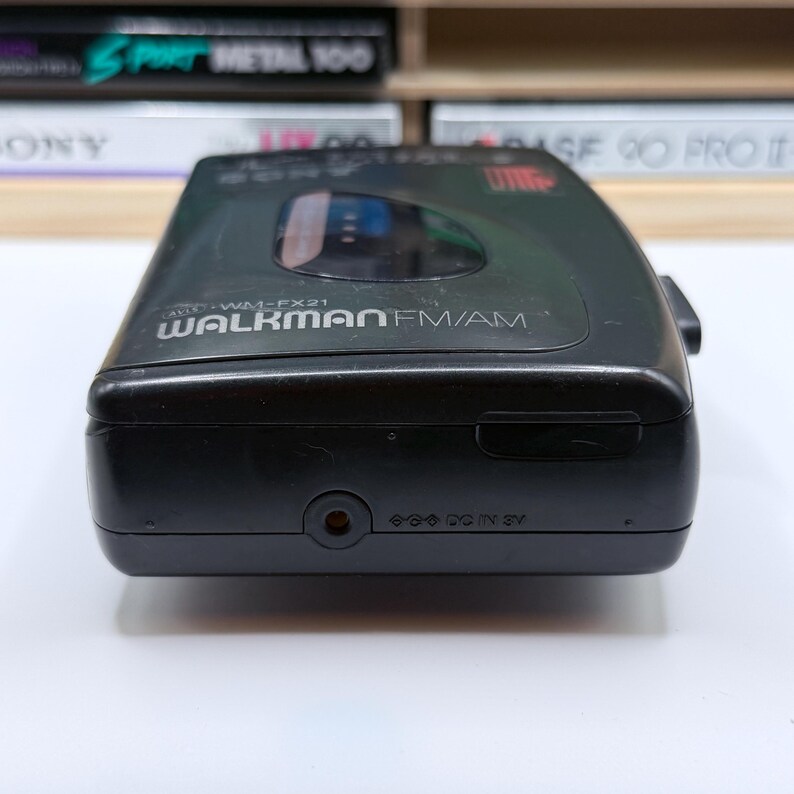 Fantastic 1993 Sony WM-FX21 Cassette Walkman; Fully Restored: Free Cassette + Headphones image 8