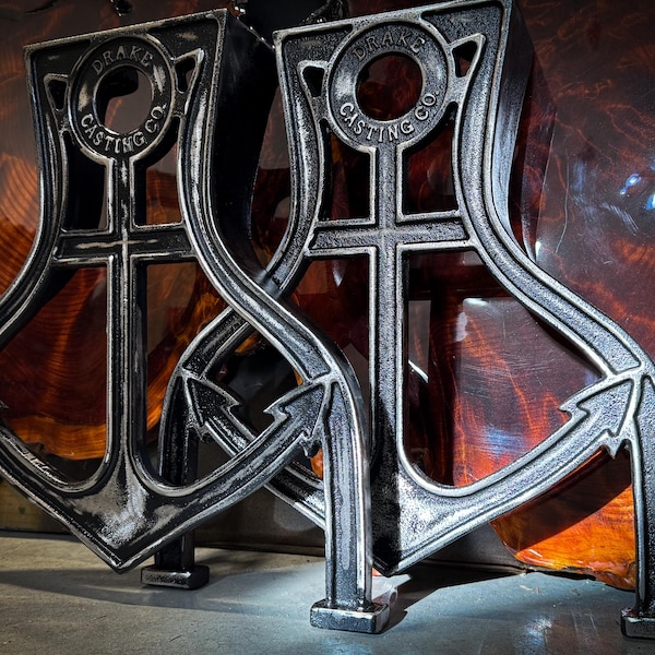 Anchor Coffee Table and Bench Legs Cast Iron