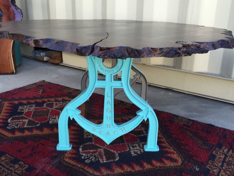 DIY Coffee Table Cast Iron Industrial Legs Etsy