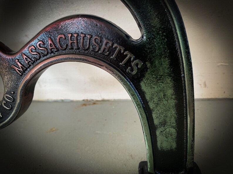 Midnight Oil Table Legs Cast Iron Bench Legs Coffee Table Dyed Etsy