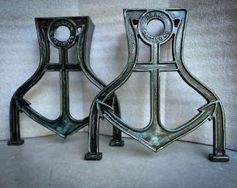 Cast Iron Table Legs Coffee and Bench