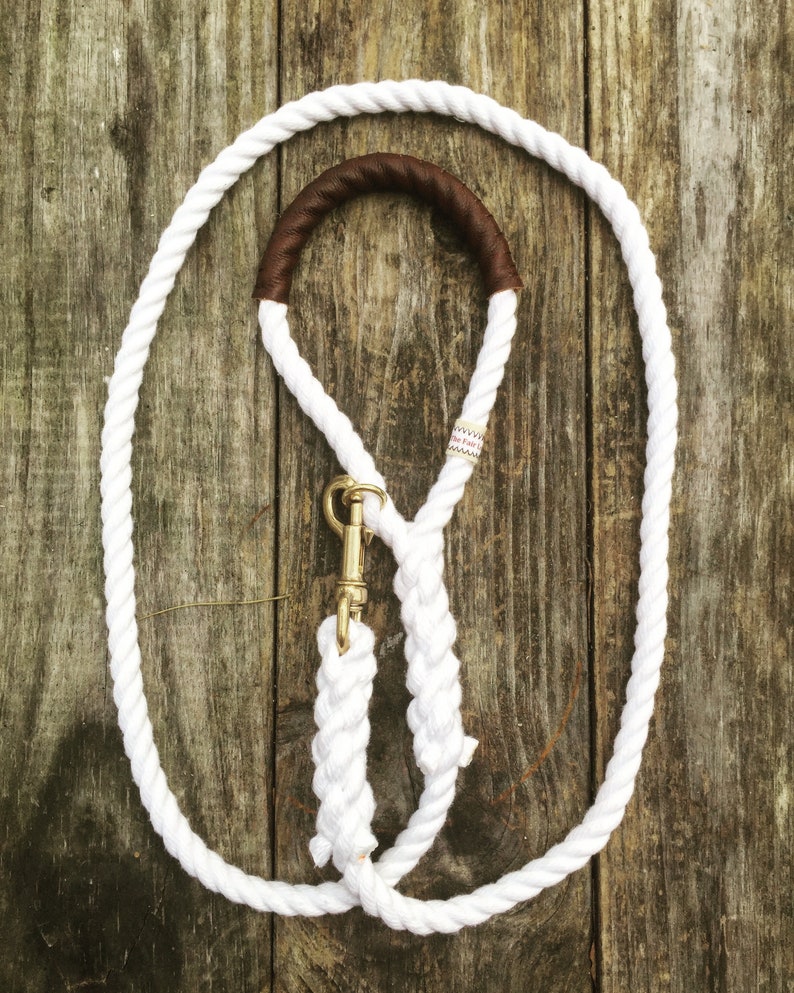 Marine Grade Rope Dog Leash Nautical Dog Leash Handmade in Etsy