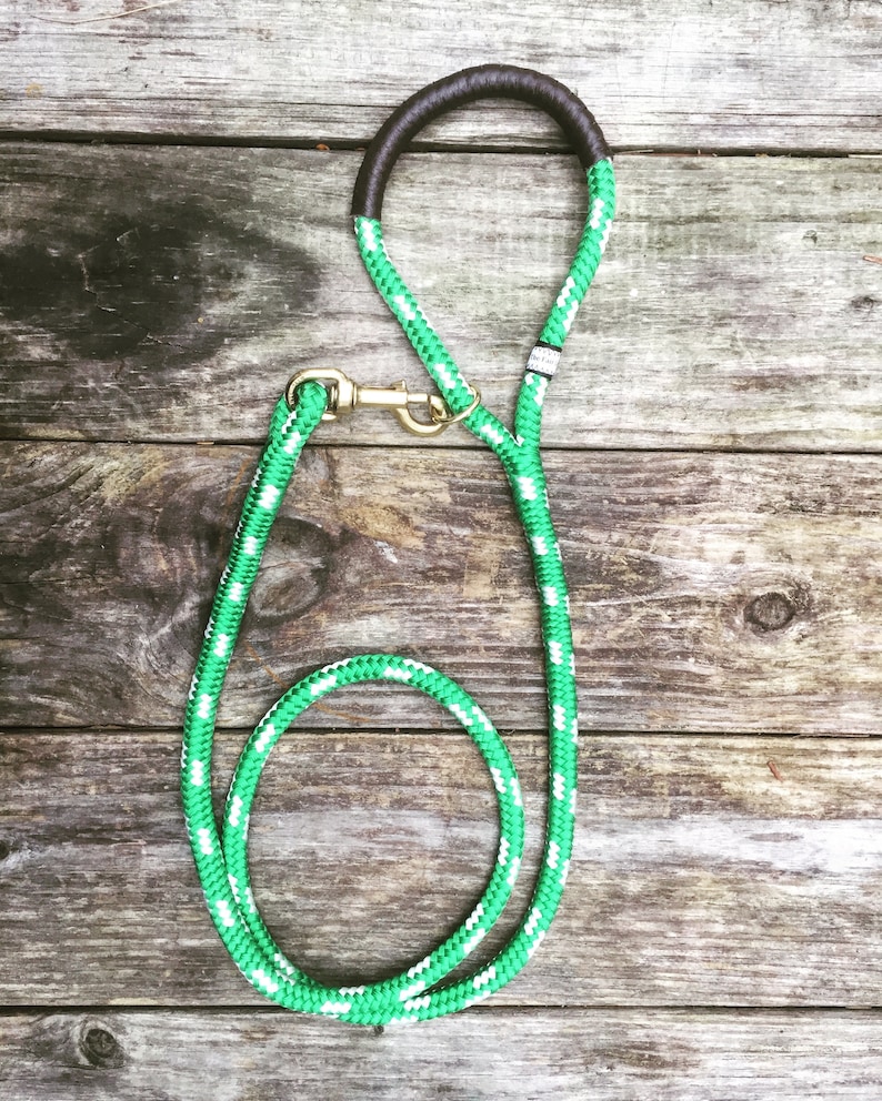 Nautical Dog Leash Rope Dog Leash Handmade in RI Fair Etsy