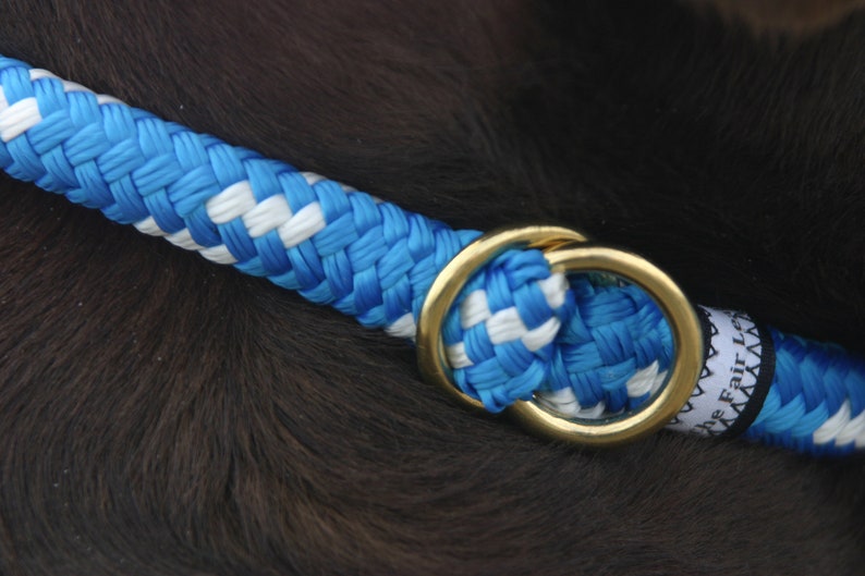 Nautical Dog Collar Rope Dog Collar Handmade Fair Leads Etsy
