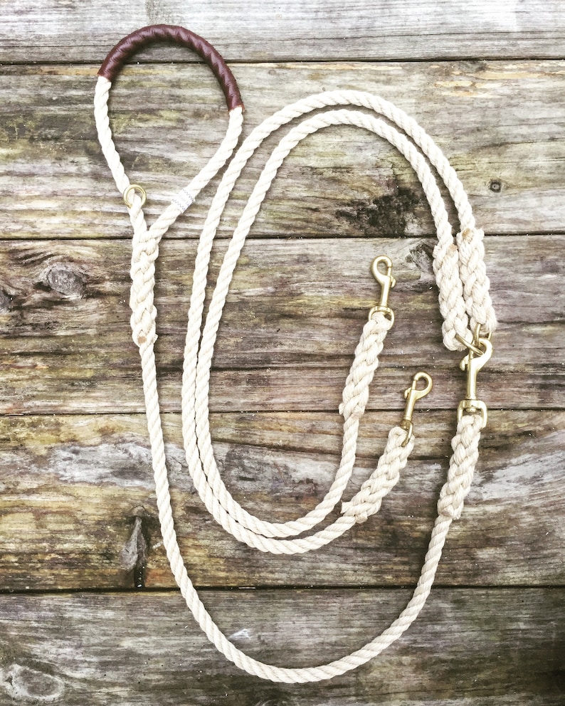 Nautical Dog Leash Rope Dog Leash Handmade Fair Leads Etsy