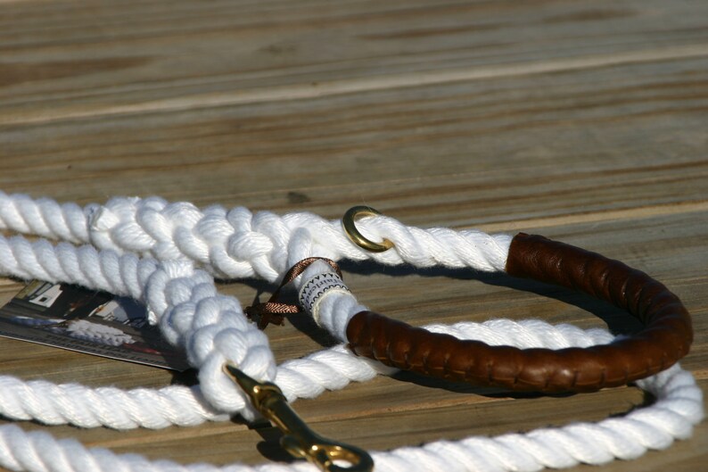 Marine Grade Rope Dog Leash Nautical Dog Leash Handmade in Etsy