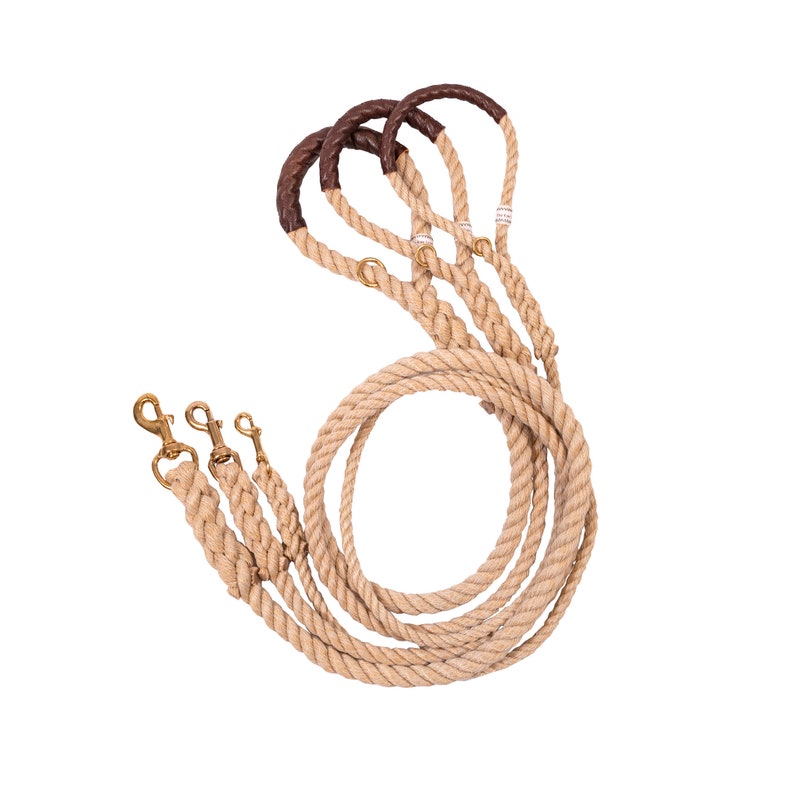 Nautical Dog Leash Rope Dog Leash Handmade Fair Leads Etsy