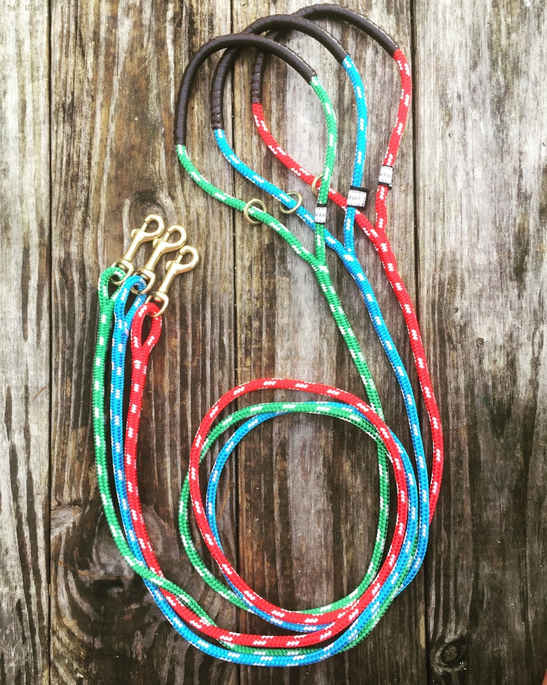 Nautical Dog Leash Rope Dog Leash Handmade in RI Fair Etsy