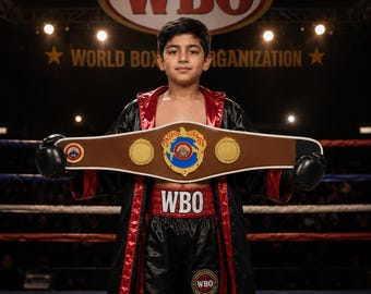 Mini-Kinder-Boxmeisterschaftsgürtel-Replika WBO