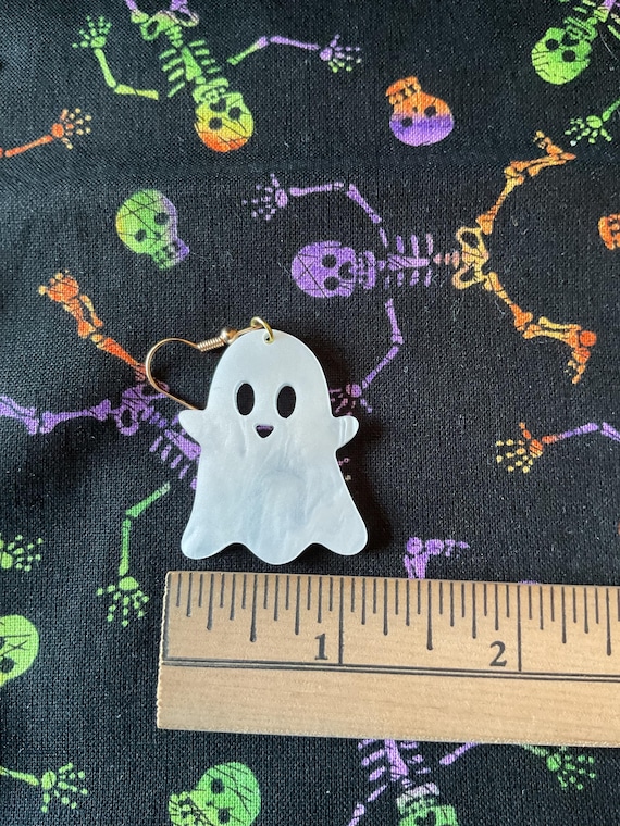 Handmade Ghost Dangle Earrings - image 4