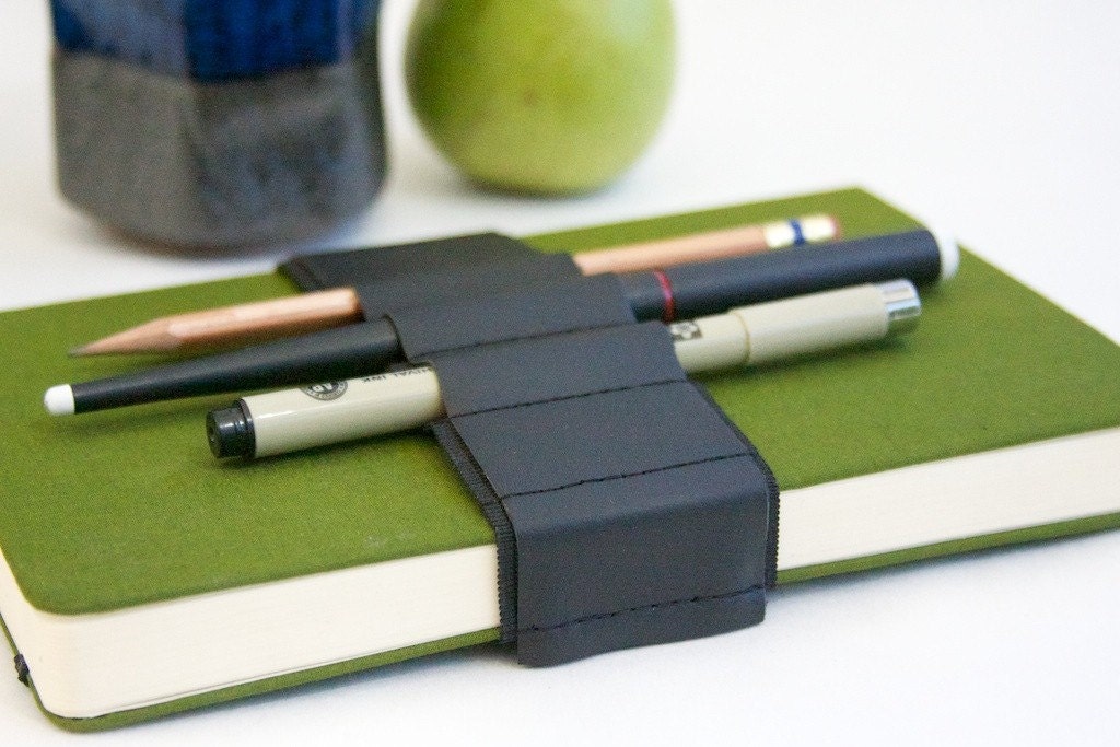 Journal Bandolier // Vertigreen // a Better Pencil Case, Journal