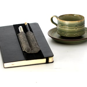 Holster Journal Bandolier // Hold your pens in place // (a better pencil case, journal pen holder, book strap, pen loop, pen bandolier)