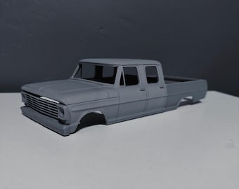 1970 Ford f250 crew cab scale body (155wb)