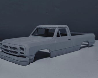 Scx24 (155wb) 1991 Dodge Ram scale body